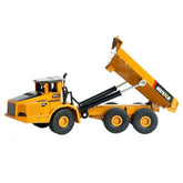 Huina 1:50 Metal Alloy Articulated Truck Diecast Model image 1